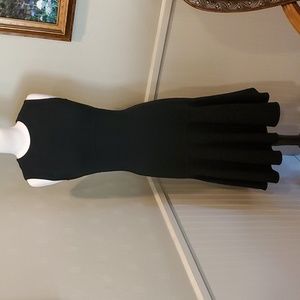 Michael Kors Collection tailored flounce dress